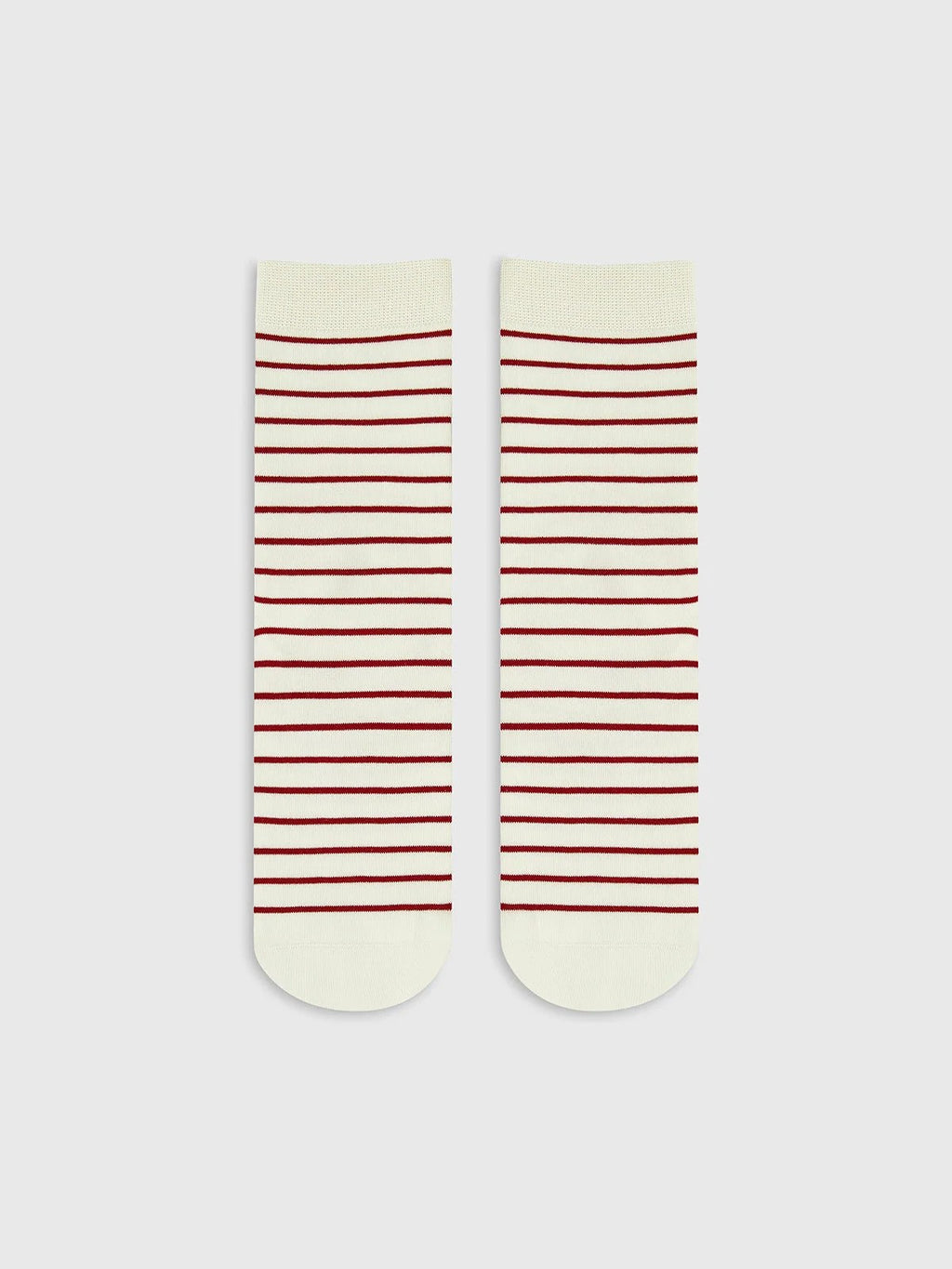 Contrast Striped Stacking Socks