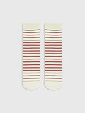 Contrast Striped Stacking Socks