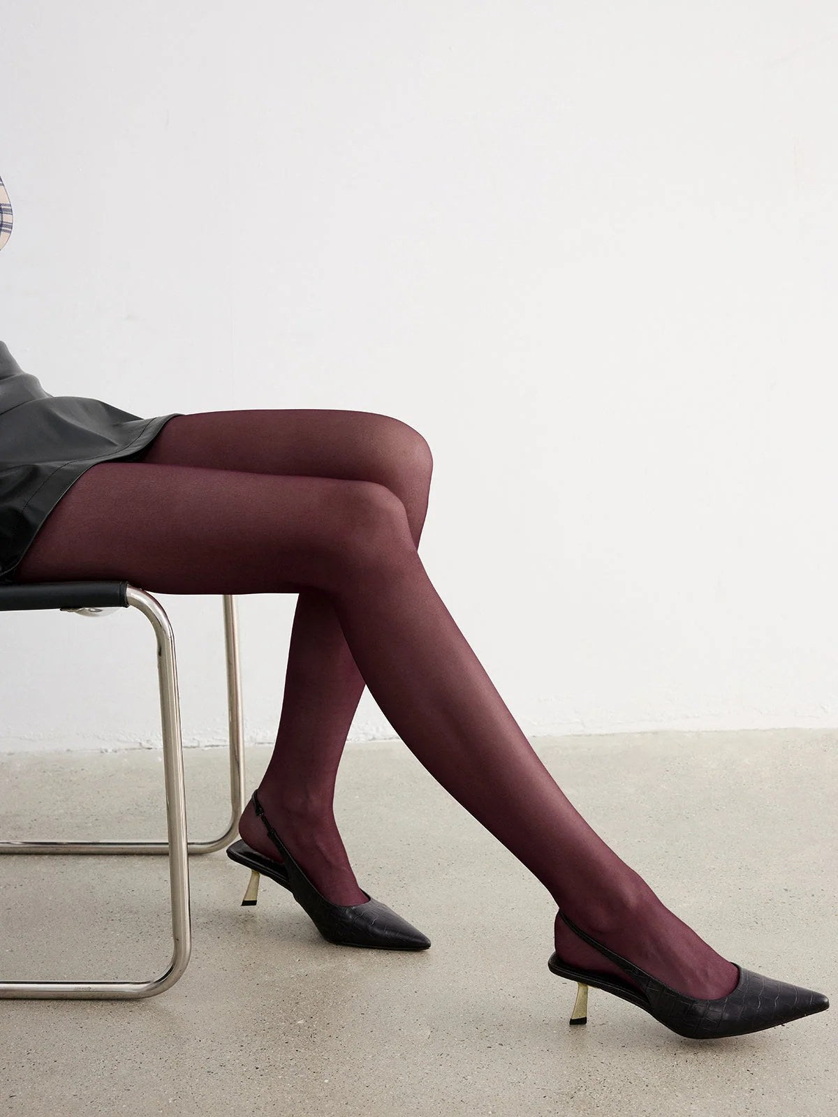Solid Sheer Tights