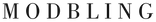 Modbling wordmark logo